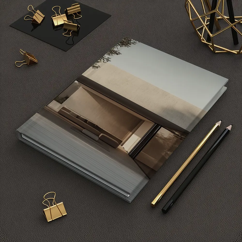 Minimalist Concrete House Open Living Space – Notebooks