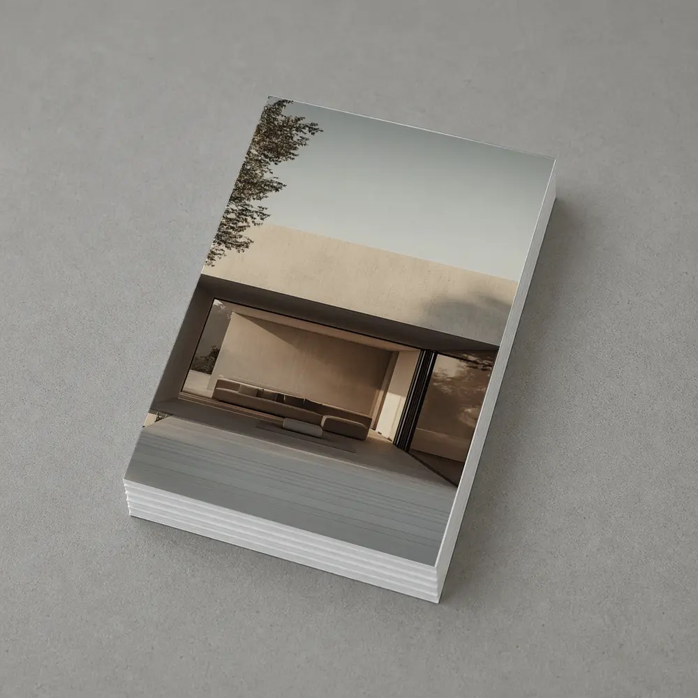 Minimalist Concrete House Open Living Space – Postcards