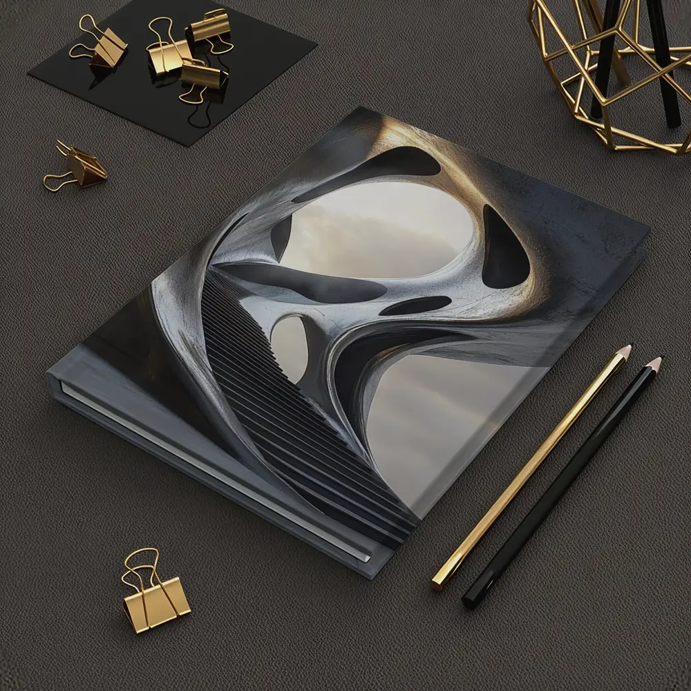 Futuristic Concrete Architecture Organic Flowing Structure – Notebooks