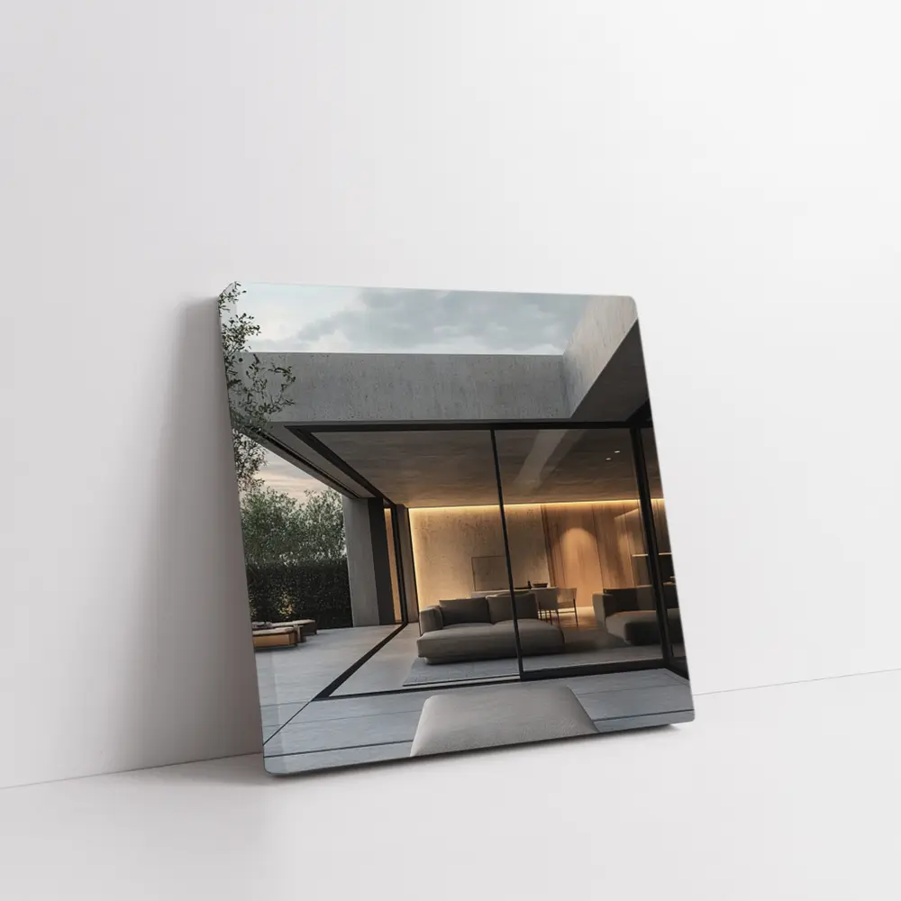 Minimalist Concrete Home Open Living Space – Wall Art