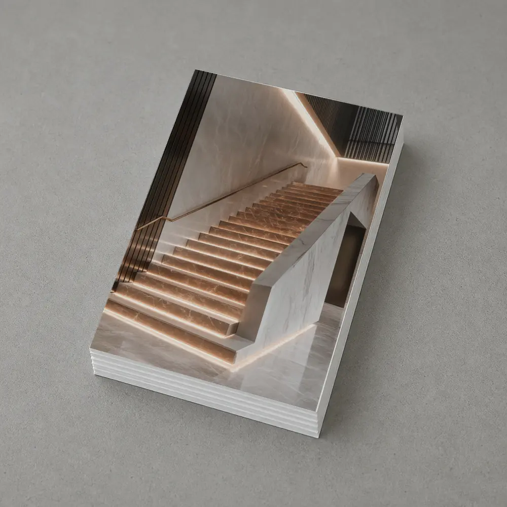 Marble Staircase Luxury Modern Interior Design – Postcards