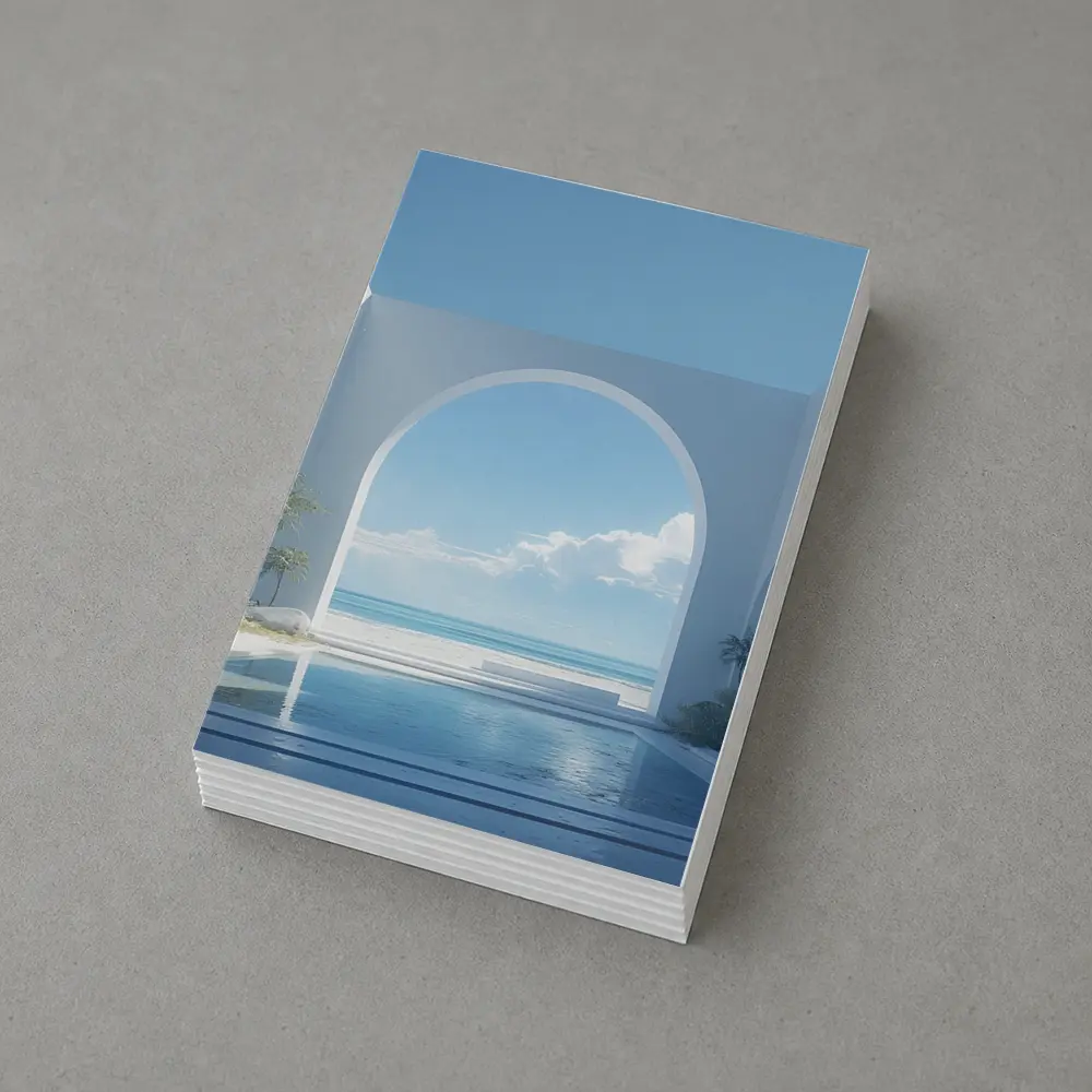 White Arch Pool Overlooking Blue Ocean – Postcards