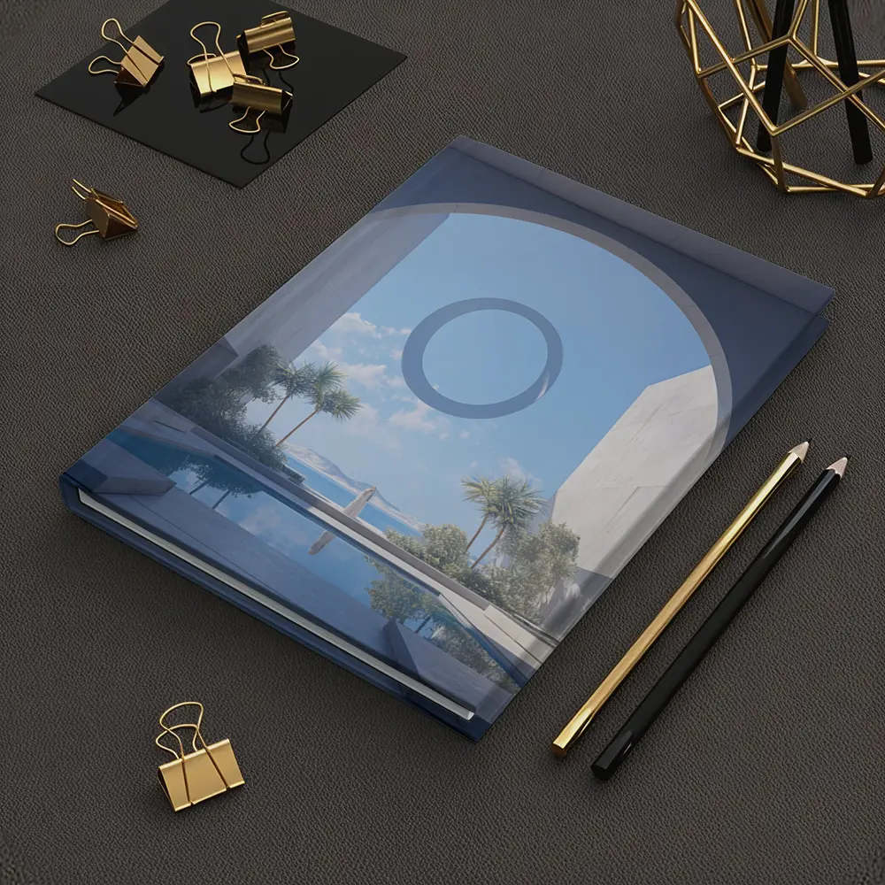 Minimalist Concrete Arch Pool Ocean View – Notebooks