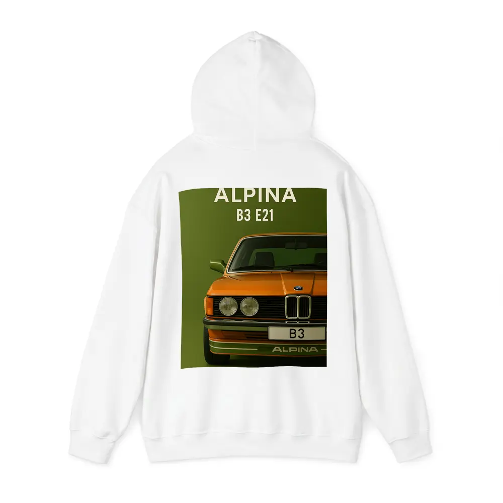 Alpina B3 E21 Classic BMW Green Background – Hoodies