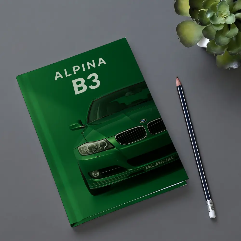 Alpina B3 Green BMW Art Print – Notebooks