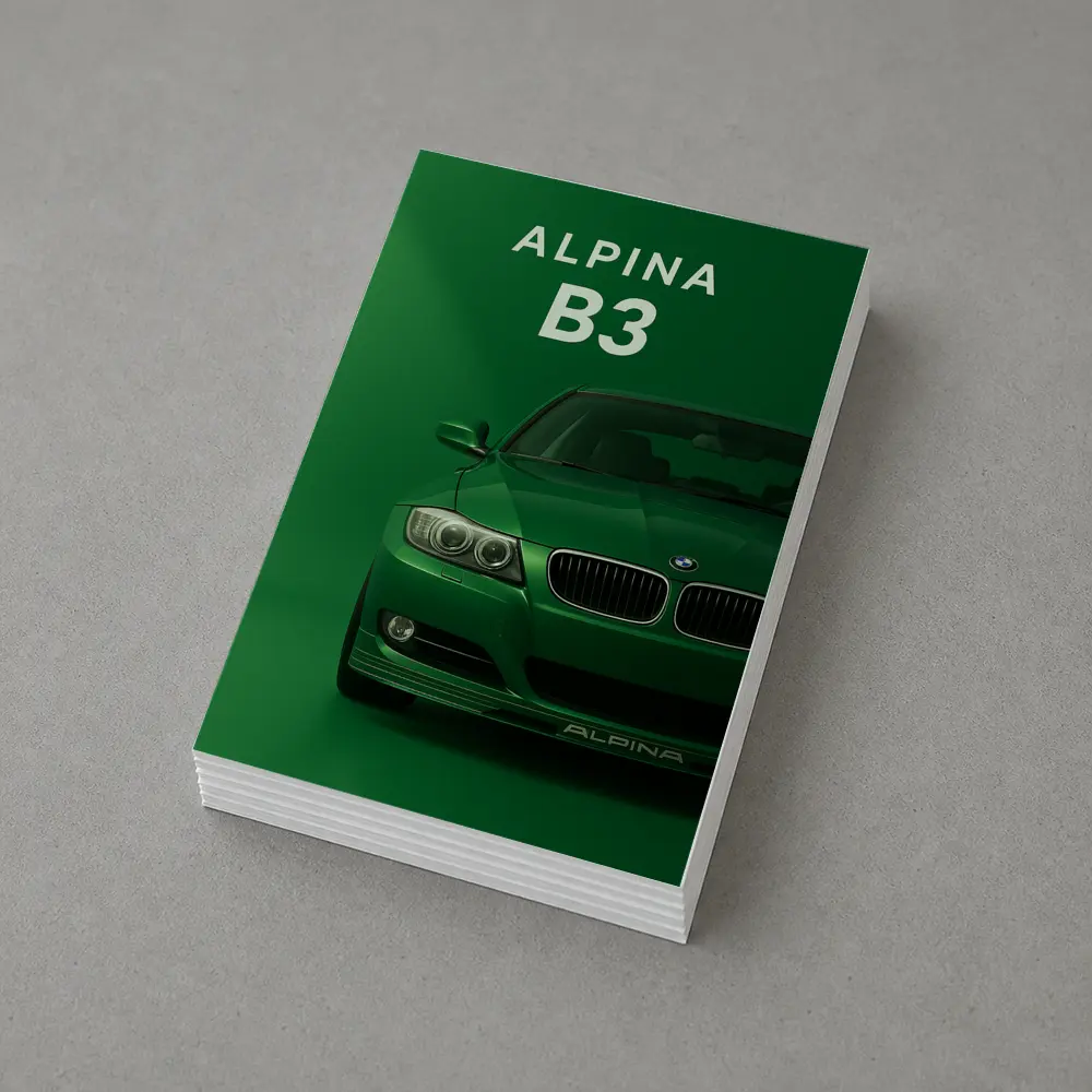 Alpina B3 Green BMW Art Print – Postcards