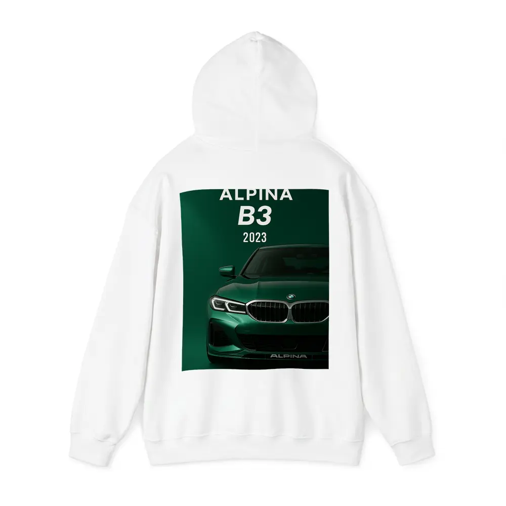BMW Alpina B3 2023 Green Front View – Hoodies