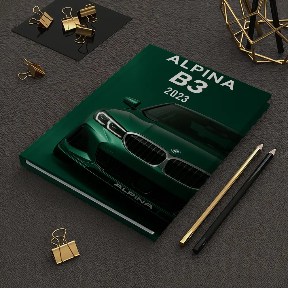 BMW Alpina B3 2023 Green Front View – Notebooks