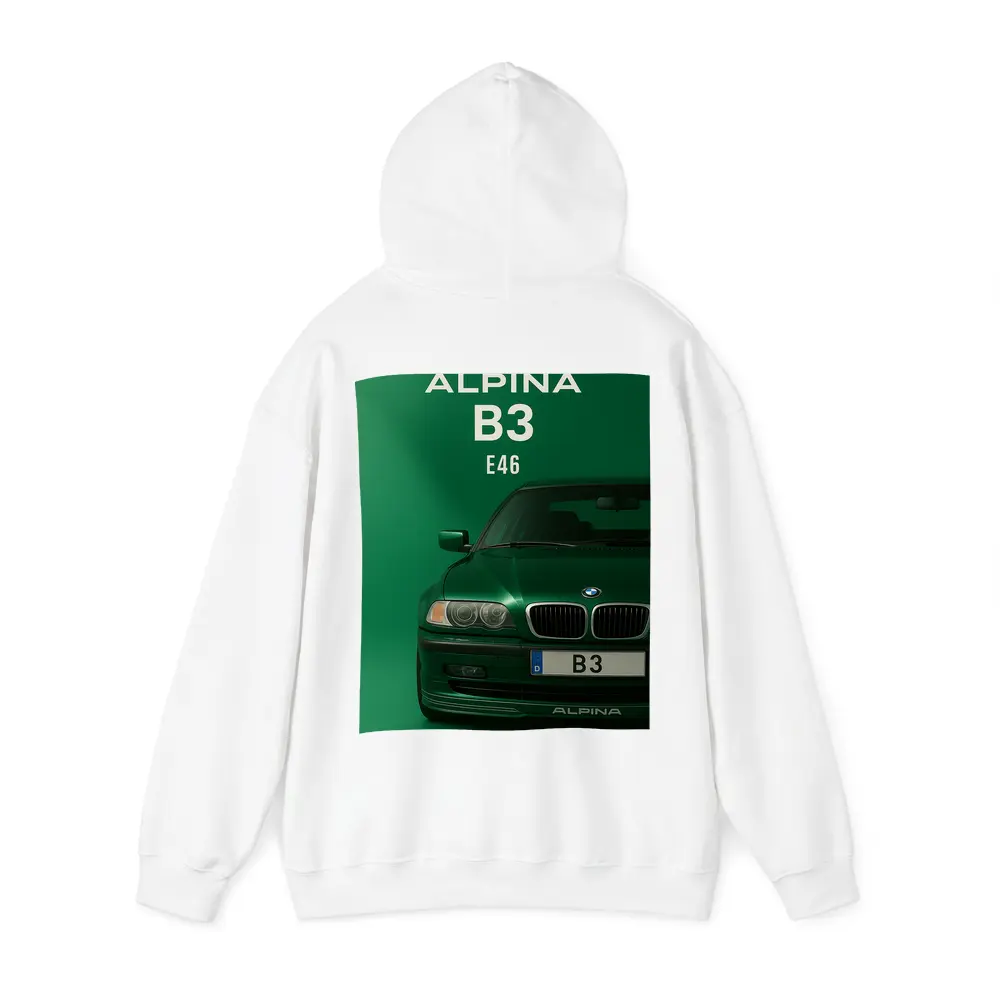 Alpina B3 E46 Green Minimal Art – Hoodies