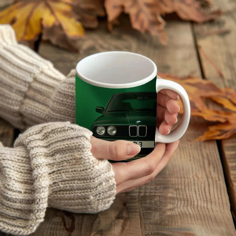 Alpina B3 E30 Classic Green Wall Art – Mugs