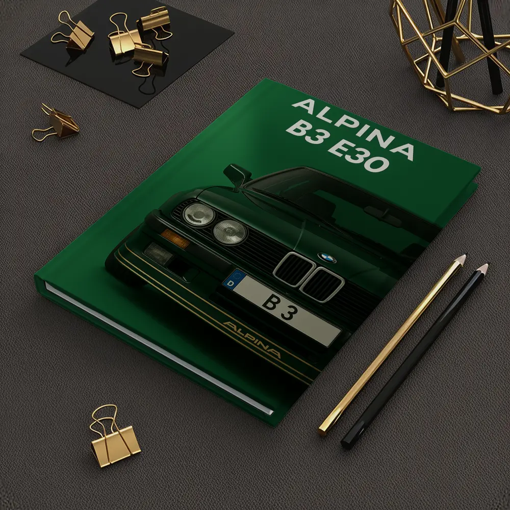 Alpina B3 E30 Classic Green Wall Art – Notebooks