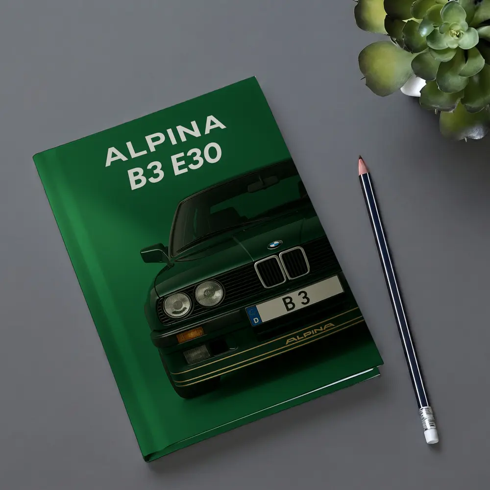 Alpina B3 E30 Classic Green Wall Art – Notebooks