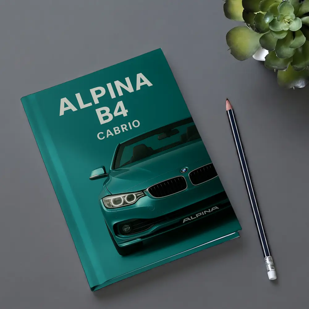 BMW Alpina B4 Cabrio Teal Green – Notebooks