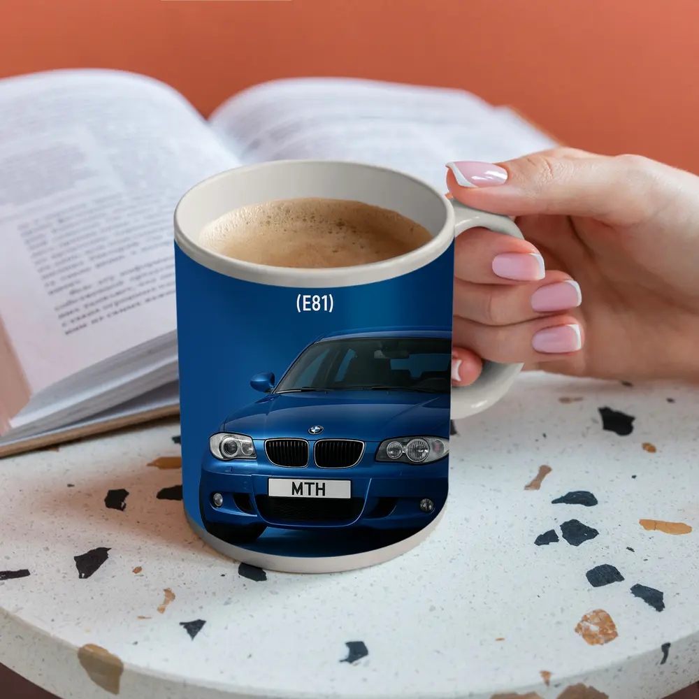 BMW 1 Series E81 Blue Studio – Mugs
