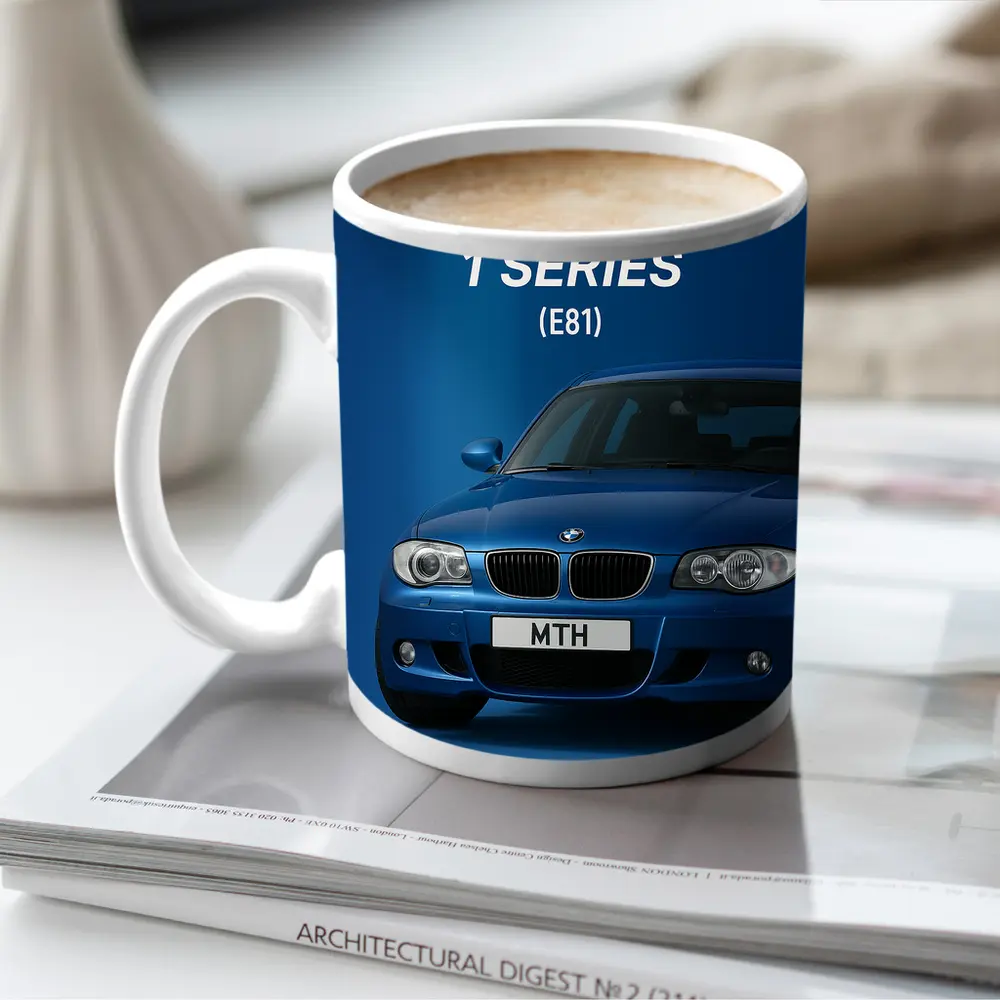 BMW 1 Series E81 Blue Studio – Mugs