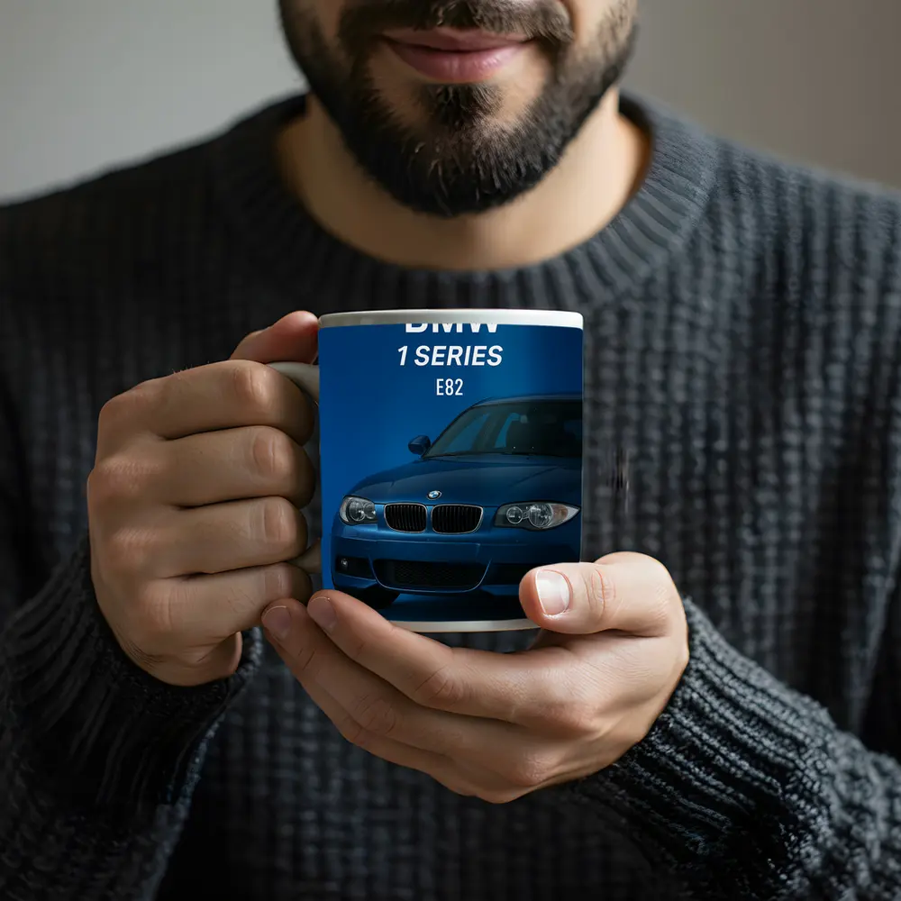 BMW 1 Series E82 Blue Studio – Mugs