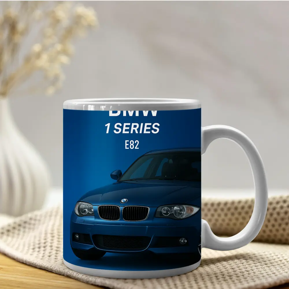 BMW 1 Series E82 Blue Studio – Mugs
