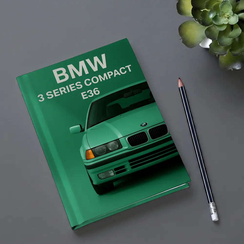 BMW 3 Series E36 Compact Green Art – Notebooks