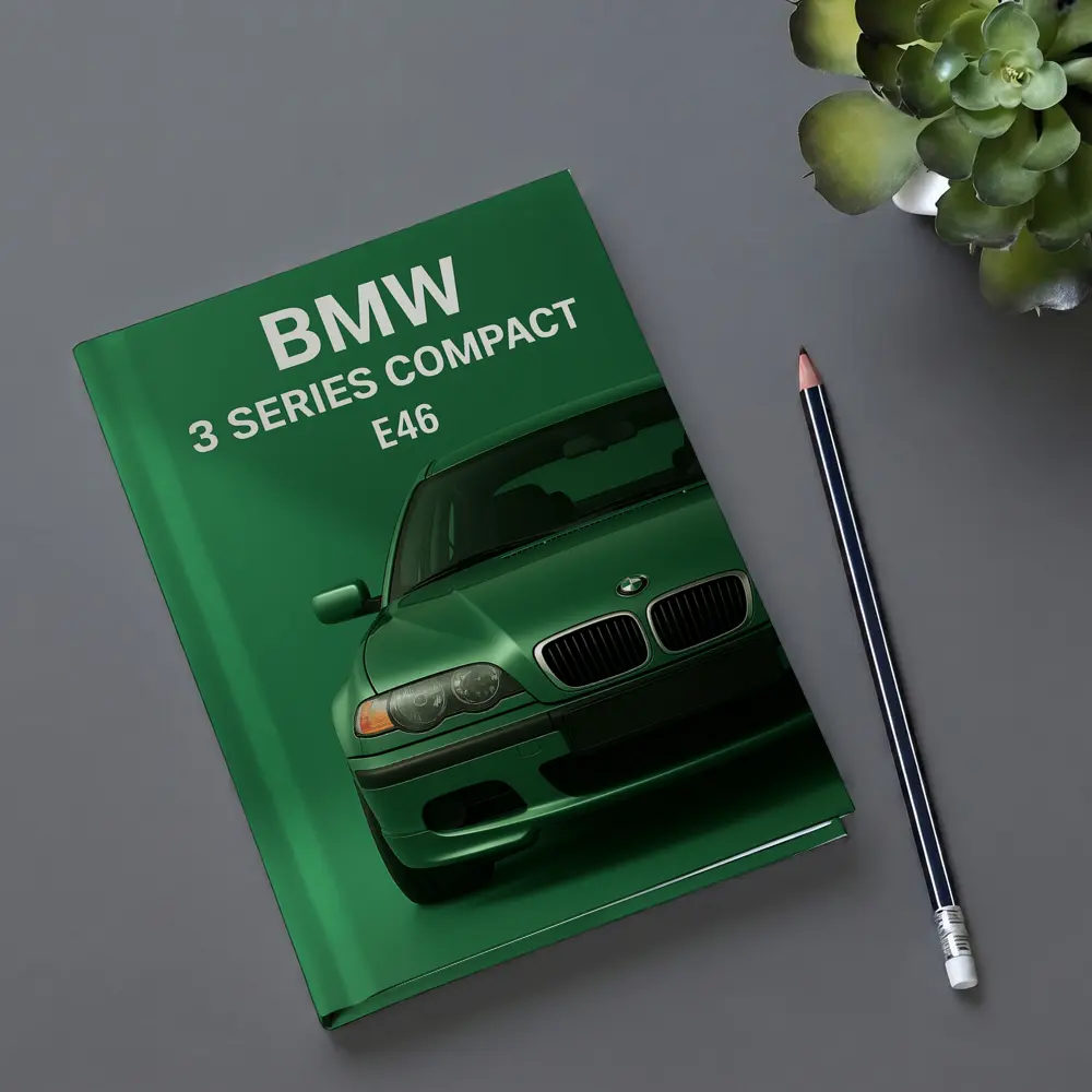 BMW 3 Series Compact E46 Green Background – Notebooks