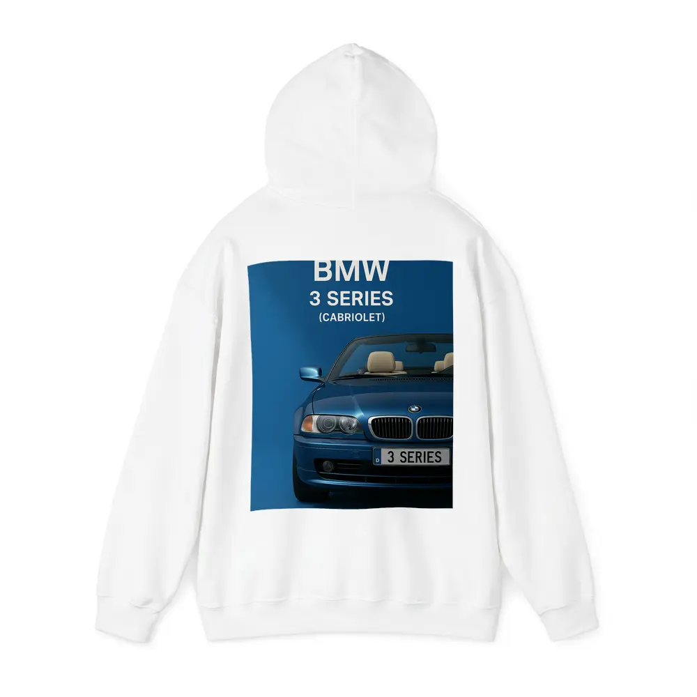 BMW 3 Series Cabriolet Blue Studio Art – Hoodies
