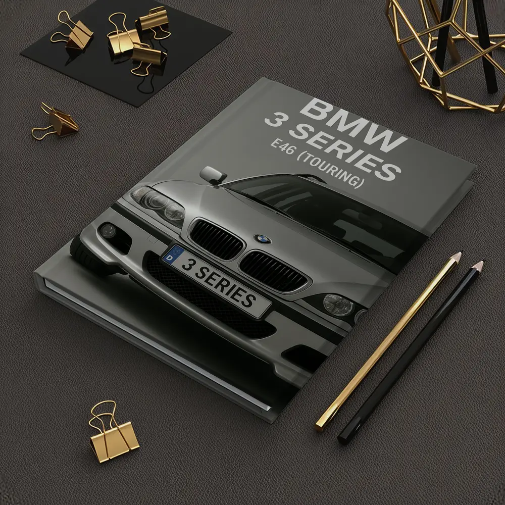 BMW 3 Series E46 Touring Front View – Notebooks
