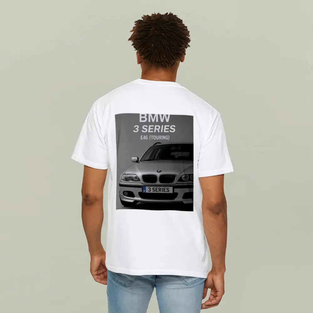 BMW 3 Series E46 Touring Front View – T-Shirts