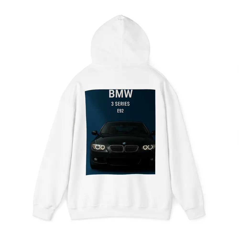 BMW 3 Series E92 Dark Blue Background – Hoodies