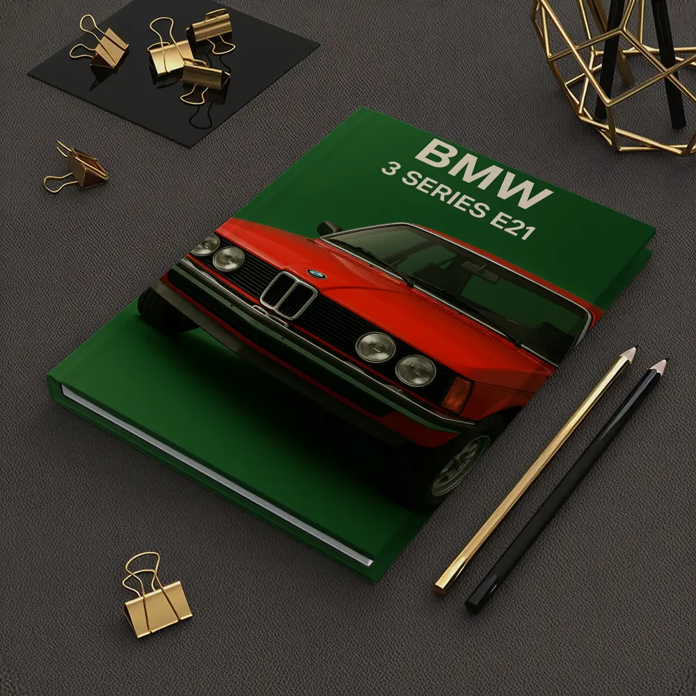 BMW 3 Series E21 Red Green Background – Notebooks