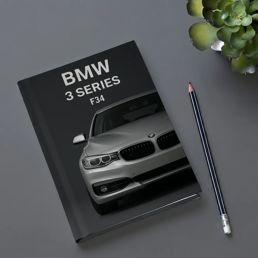 BMW 3 Series F34 Dark Studio Front View – Notebooks