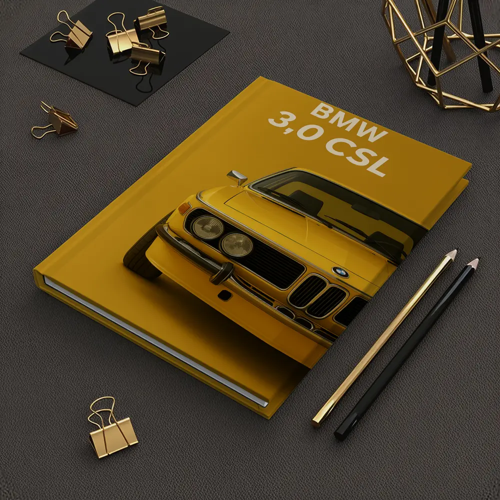BMW Three Zero CSL Classic Yellow Minimal – Notebooks