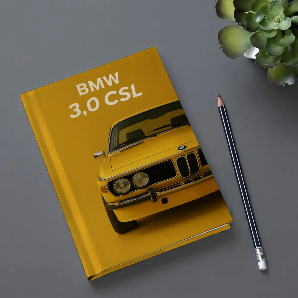 BMW Three Zero CSL Classic Yellow Minimal – Notebooks