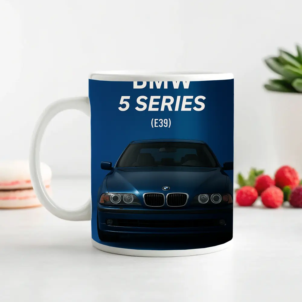 BMW Five Series E39 Blue Studio – Mugs