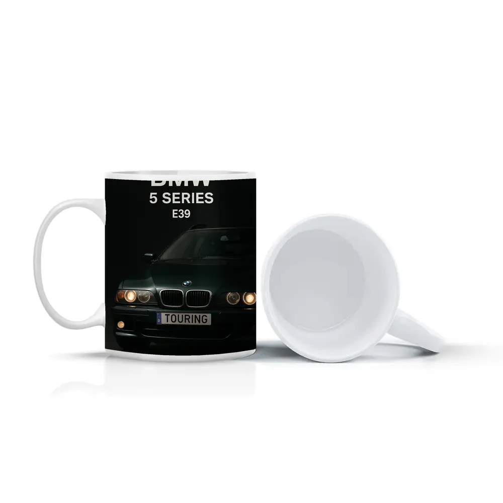 BMW Five Series E39 Touring Dark Background – Mugs