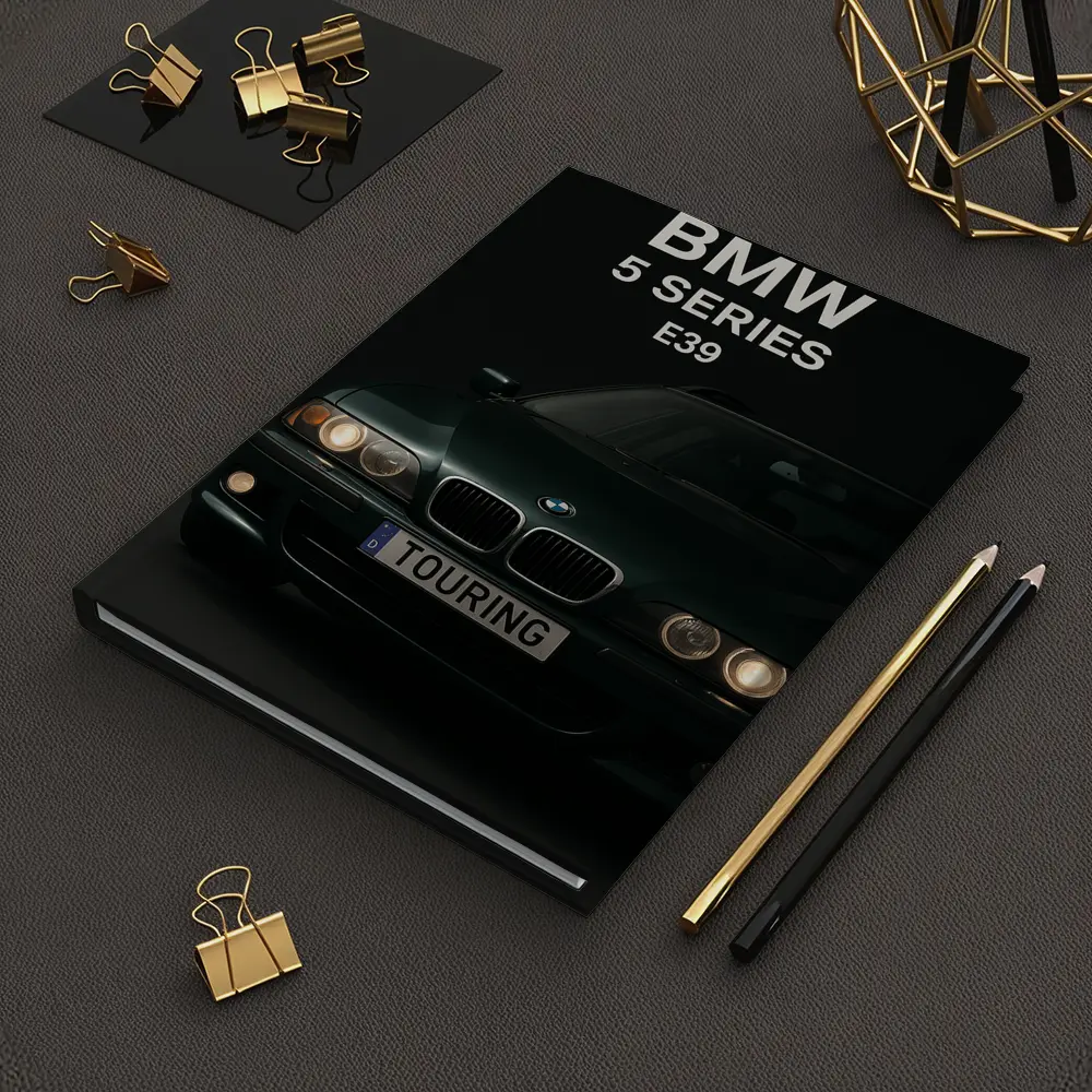 BMW Five Series E39 Touring Dark Background – Notebooks