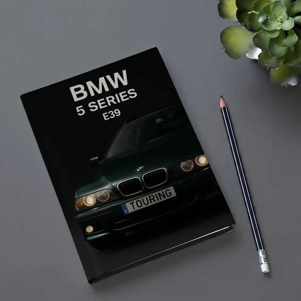 BMW Five Series E39 Touring Dark Background – Notebooks