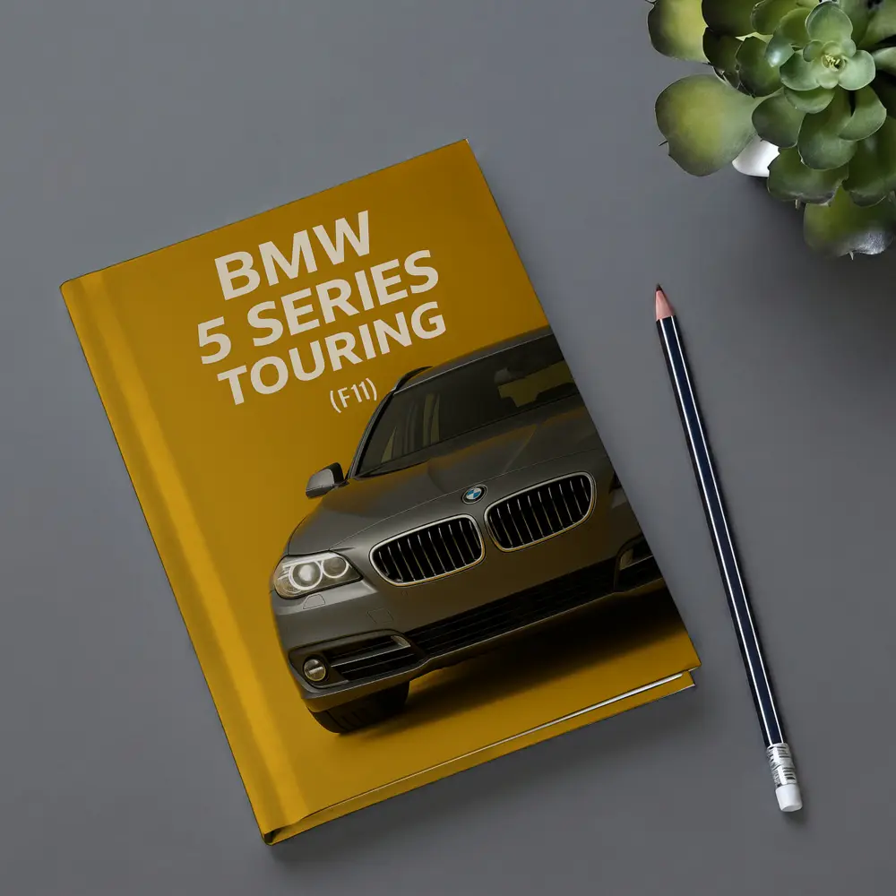 BMW Five Series Touring F11 Gold Background – Notebooks
