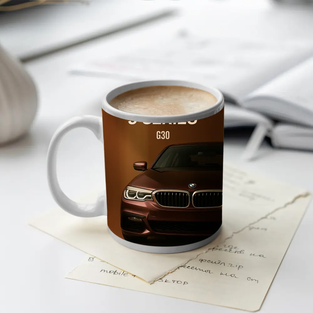 BMW 5 Series G30 Brown Studio – Mugs