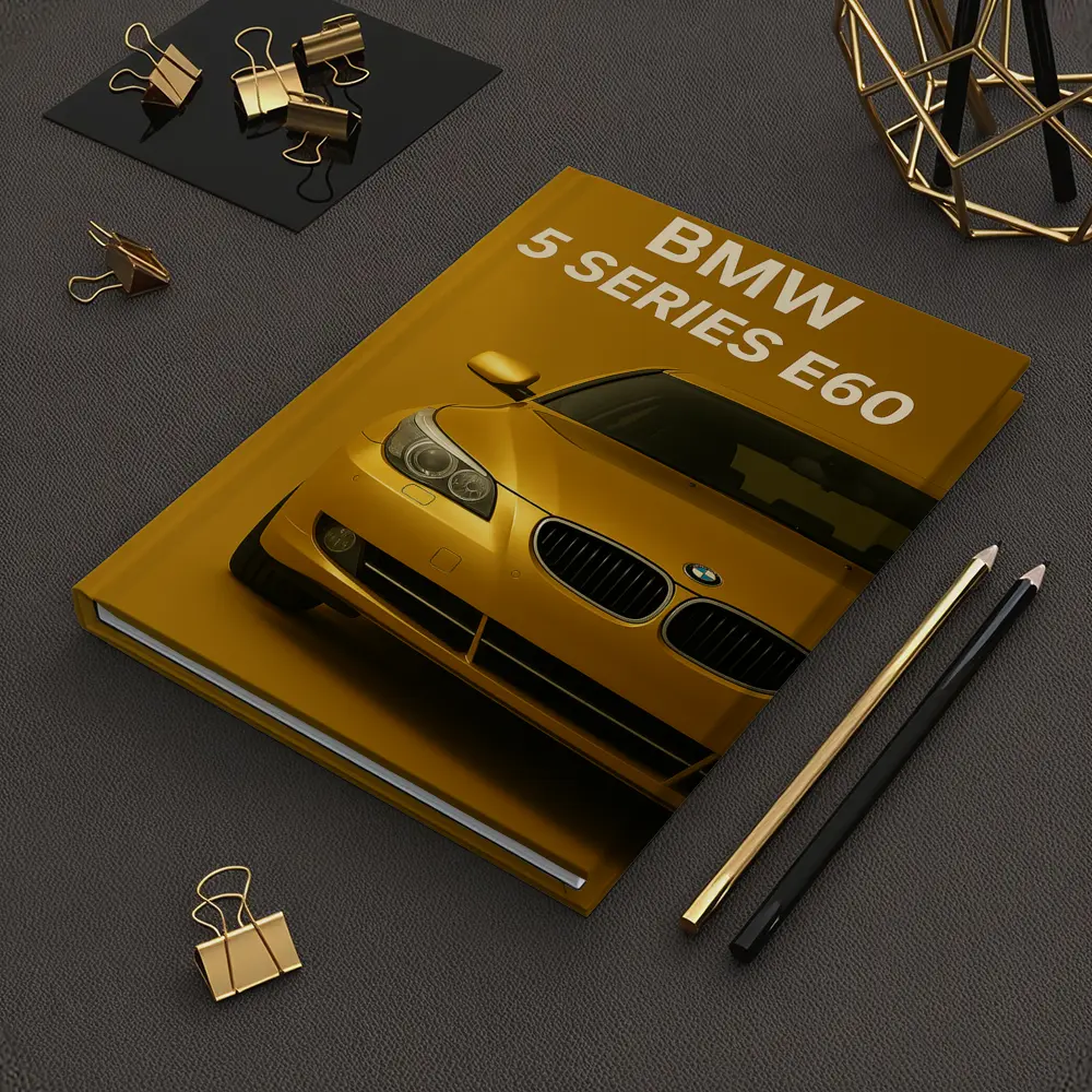BMW 5 Series E60 Yellow Studio – Notebooks