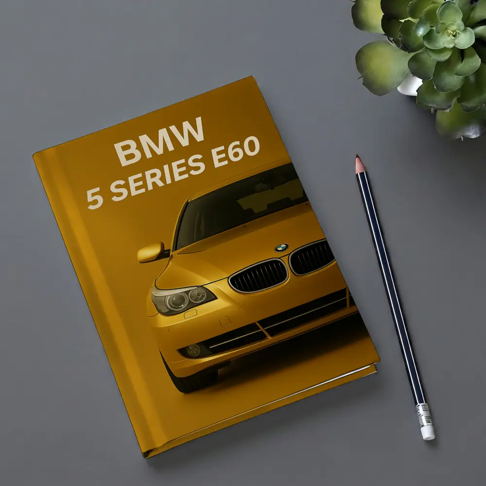 BMW 5 Series E60 Yellow Studio – Notebooks