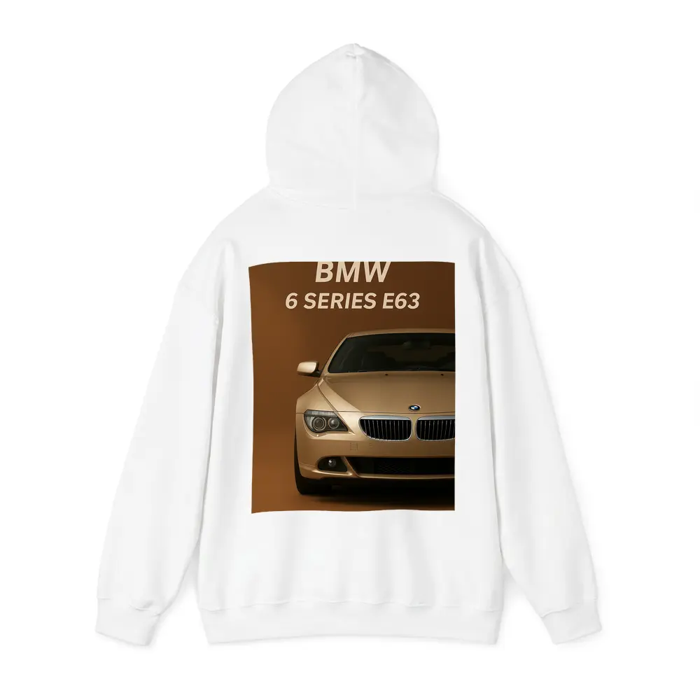 BMW 6 Series E63 Brown Background – Hoodies