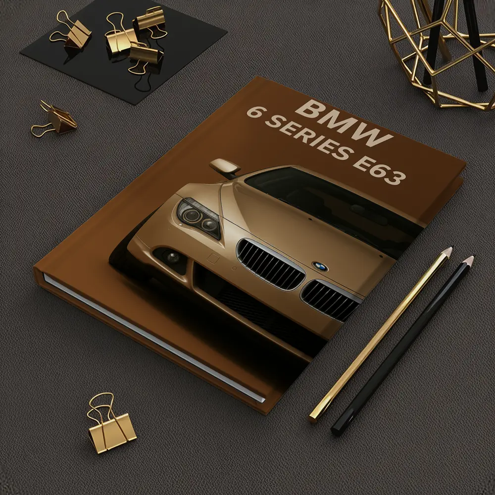 BMW 6 Series E63 Brown Background – Notebooks