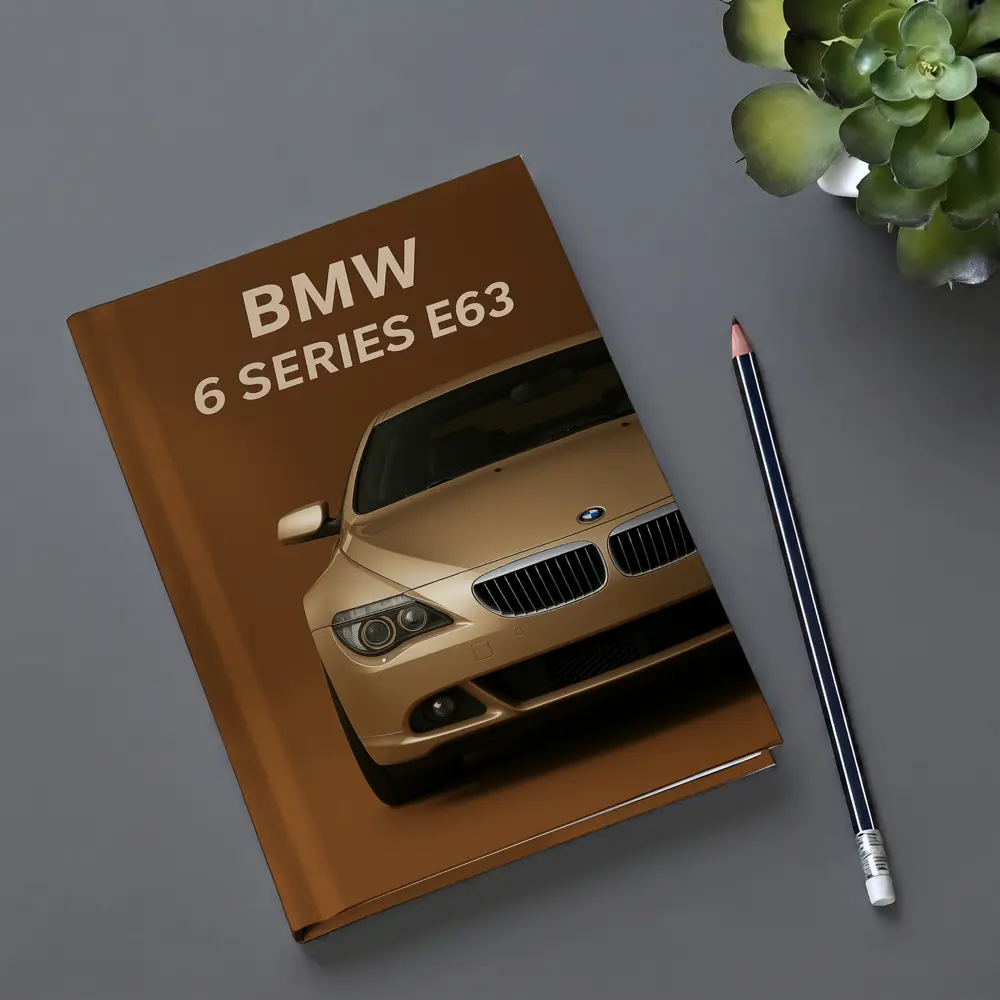 BMW 6 Series E63 Brown Background – Notebooks