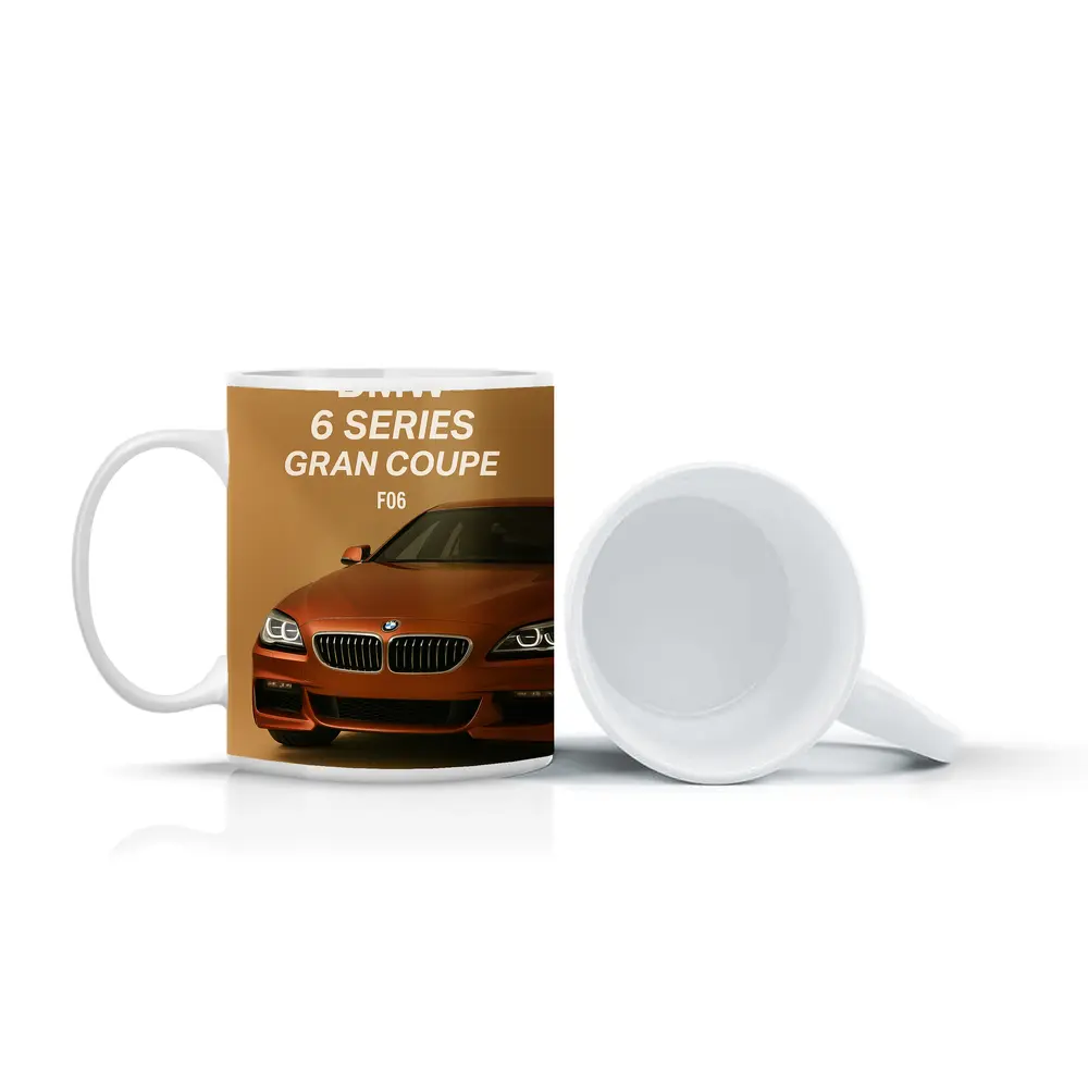 BMW Six Series Gran Coupe Orange – Mugs