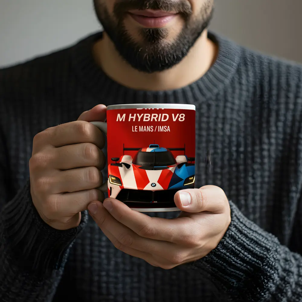 BMW M Hybrid V8 Le Mans Racing Car – Mugs