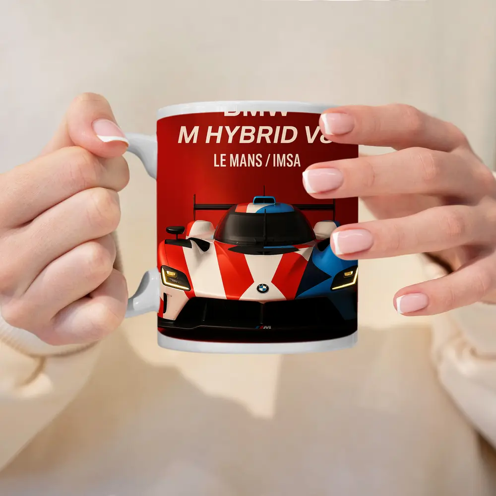 BMW M Hybrid V8 Le Mans Racing Car – Mugs