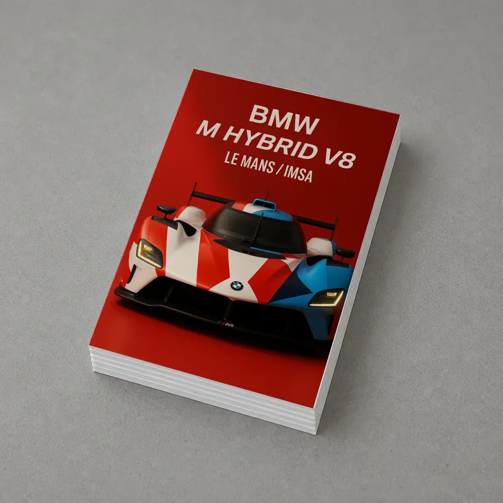 BMW M Hybrid V8 Le Mans Racing Car – Postcards