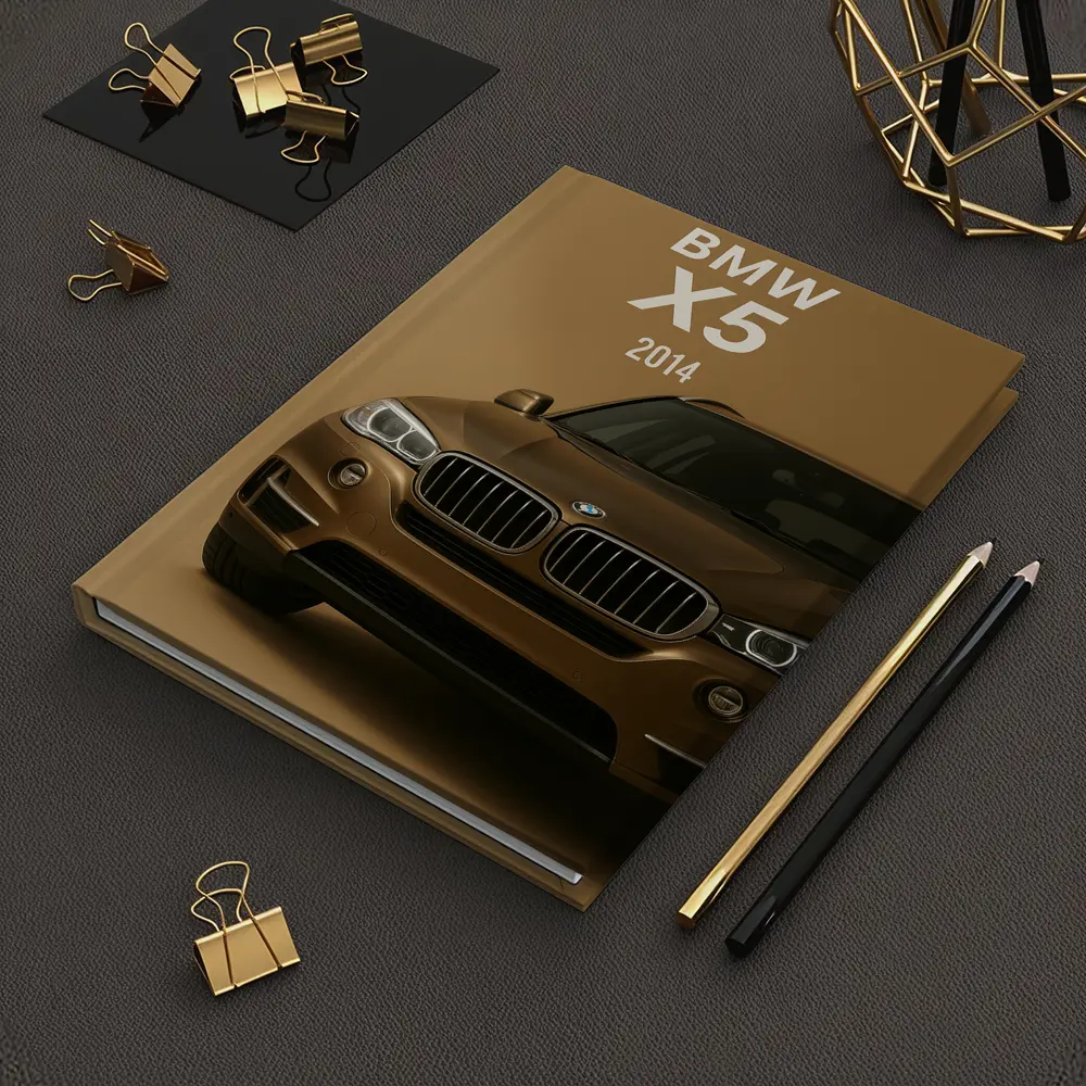 BMW X5 2014 Front View Beige Background – Notebooks