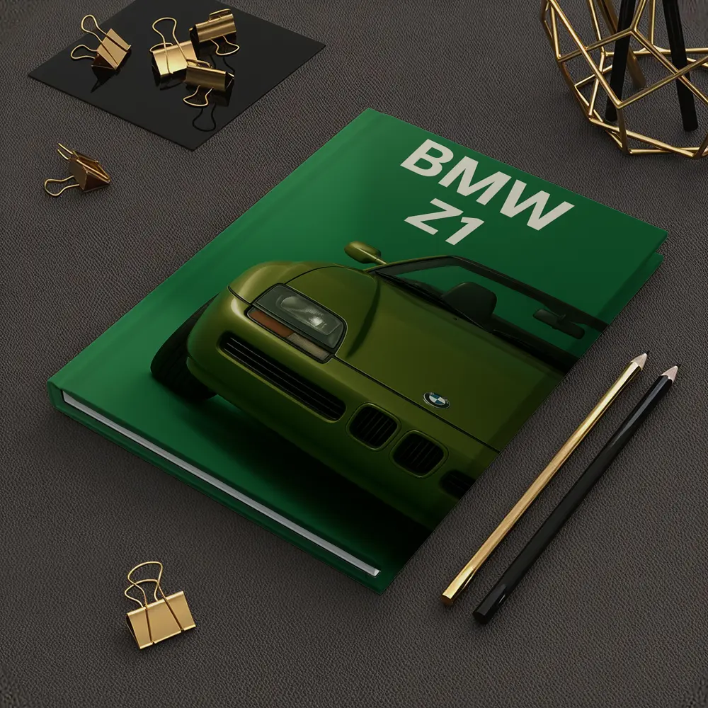 BMW Z1 Roadster Green Studio Art – Notebooks