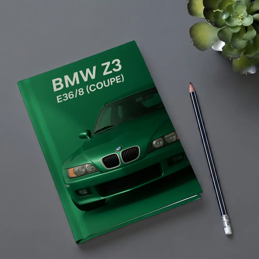 BMW Z3 Coupe E36 Green Art Print – Notebooks