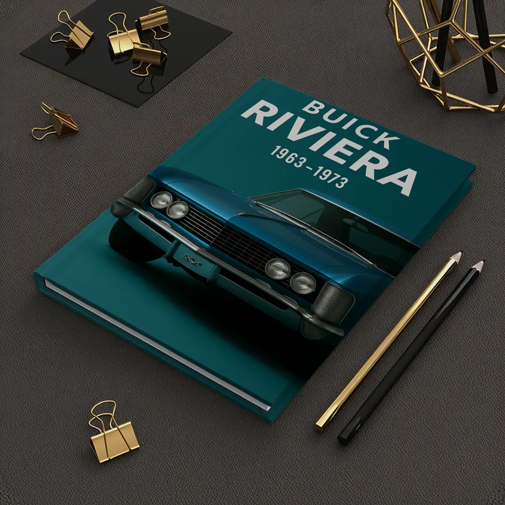 Buick Riviera Classic Muscle Car Teal – Notebooks